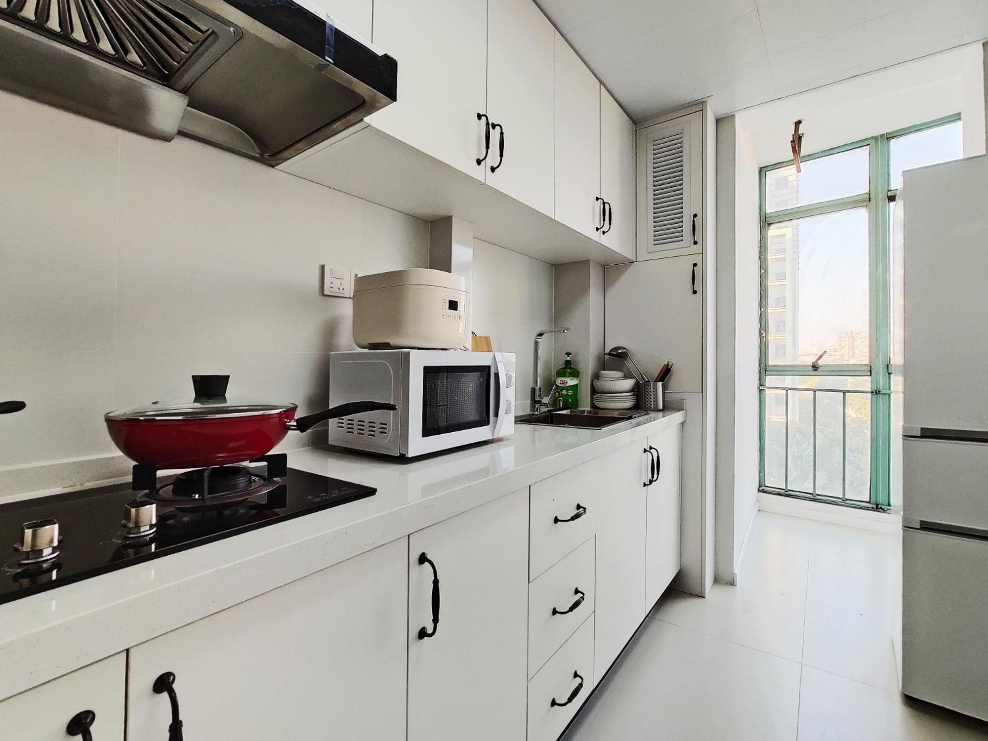 Apartment Hills&linghu's Suite-line 2&7 Direct To Airports 3br For Family Close To Sniec *